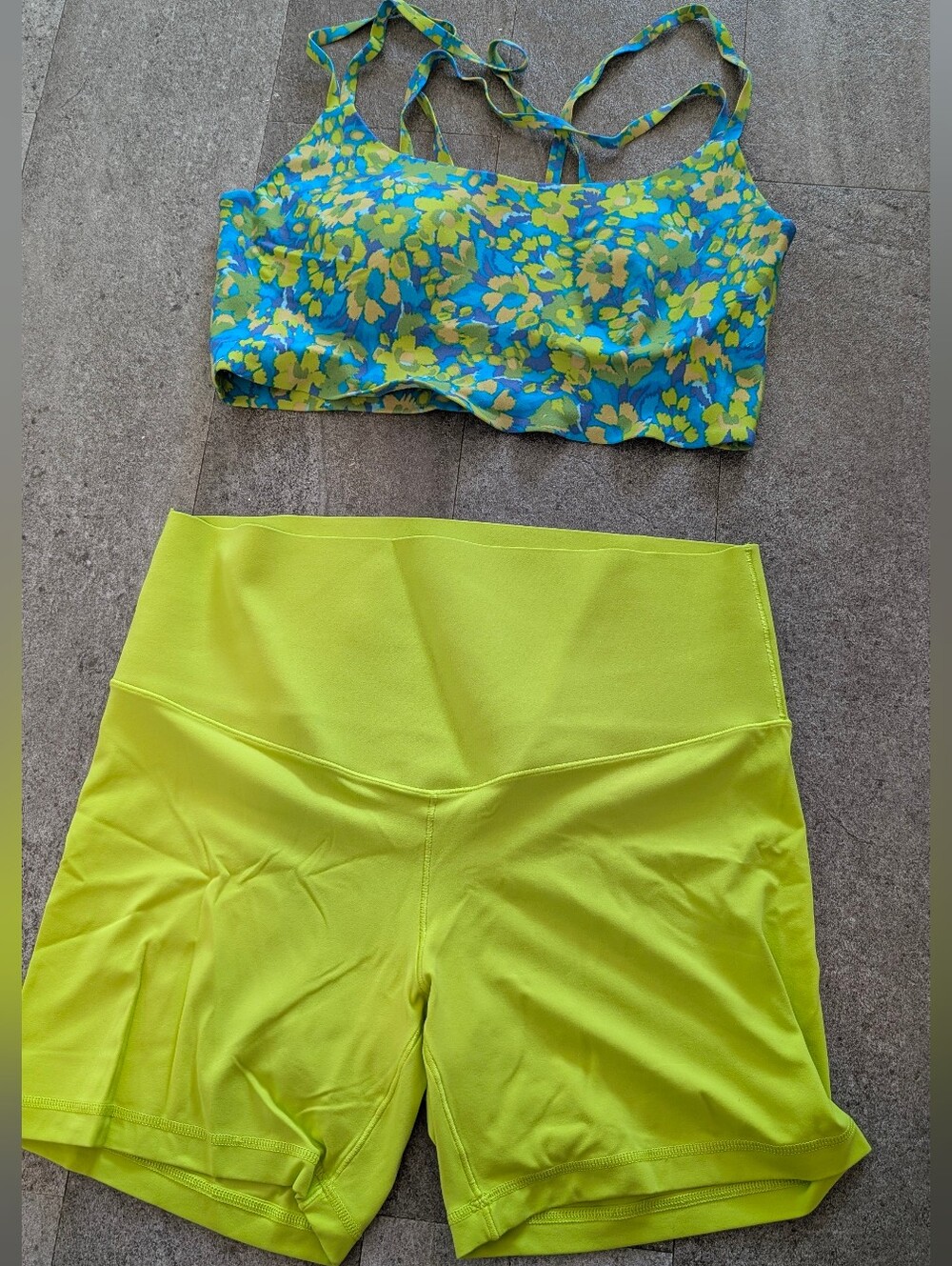 Aerie Sports Bra and Shorts